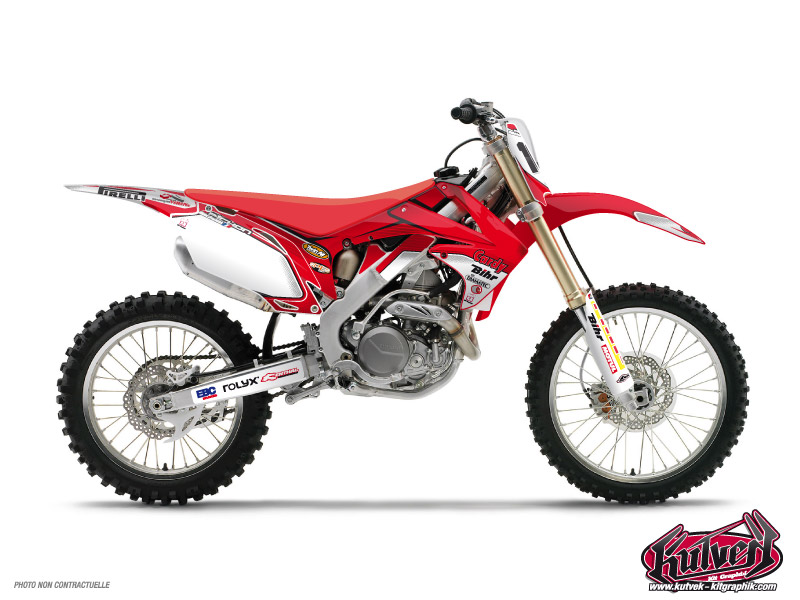 honda dirt bike replica team pichon 2011  graphic kit 