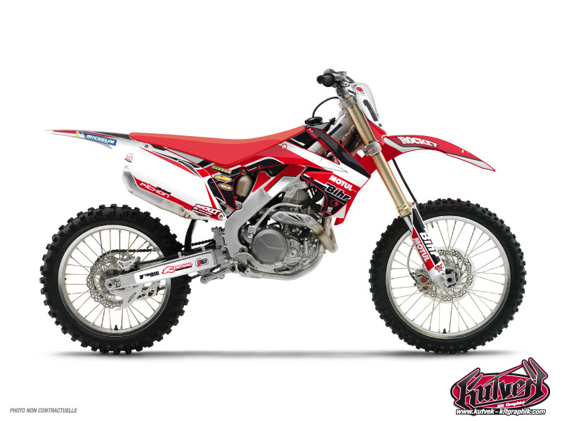 honda dirt bike replica team pichon 2012  graphic kit 