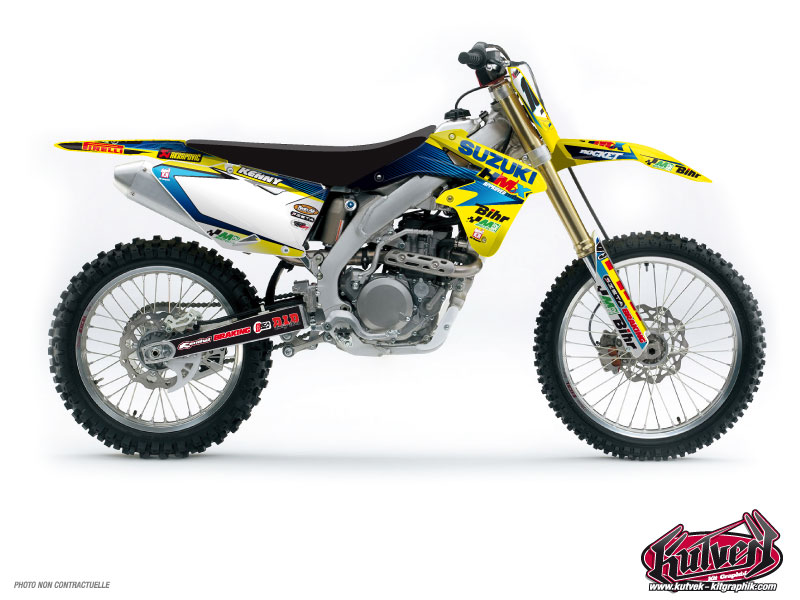 suzuki dirt bike replica team pichon 2013  graphic kit 