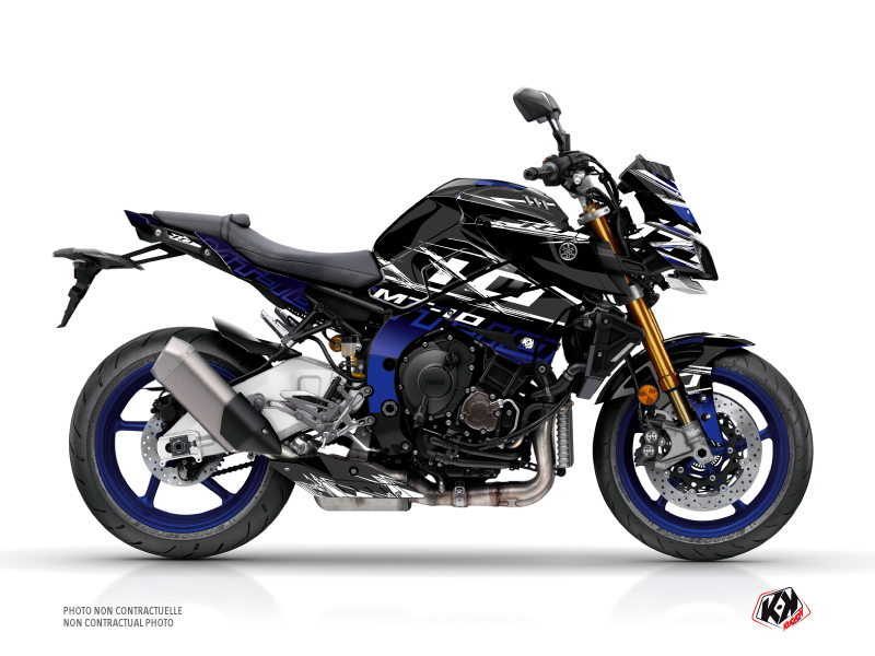 Kit Déco Moto Mission Yamaha MT 10 Bleu