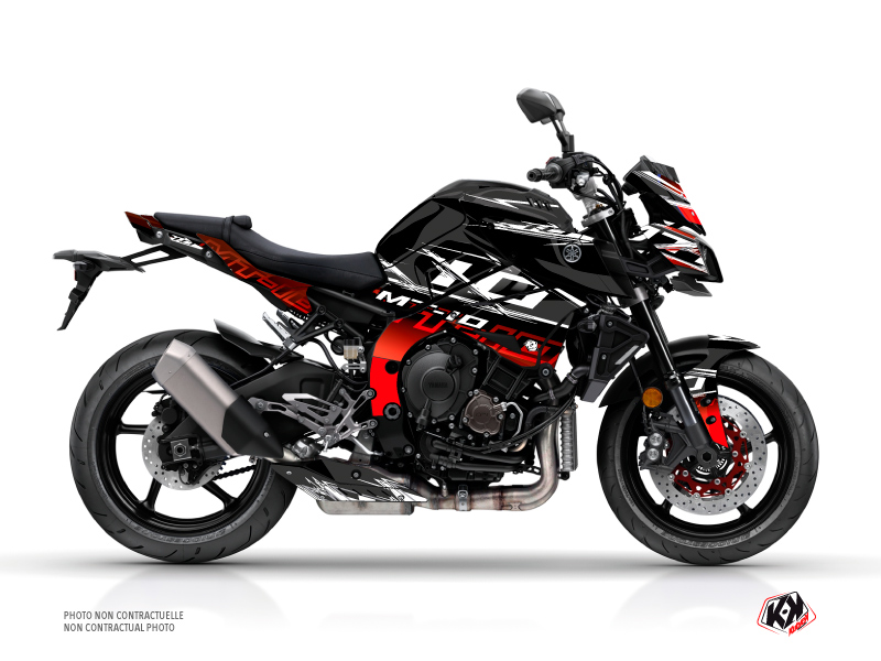 Kit Déco Moto Mission Yamaha MT 10 Rouge