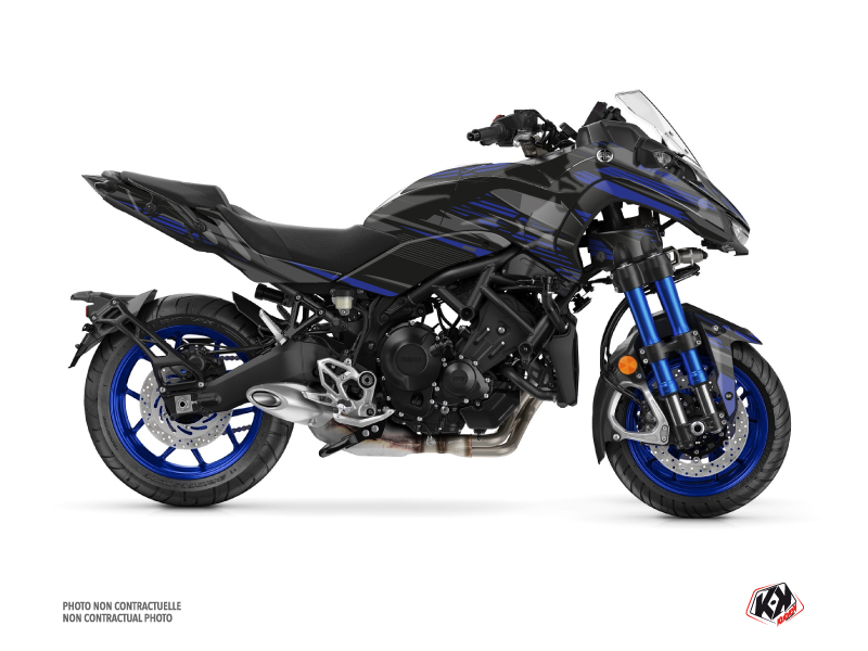 Kit Déco Moto Night Yamaha NIKEN Noir Bleu
