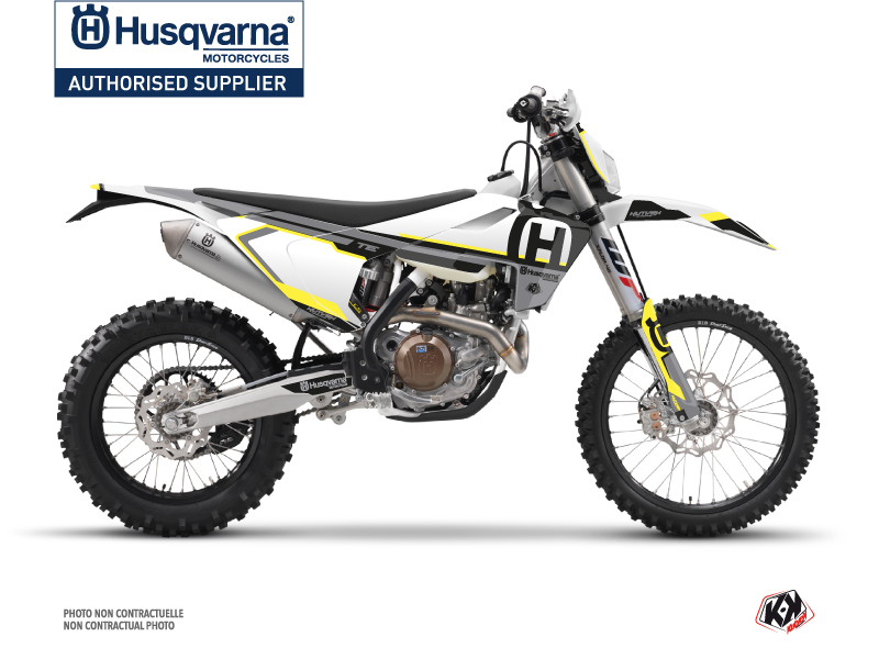 Husqvarna 300 TE Dirt Bike Nova Graphic Kit Black