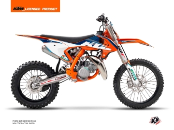 kit déco motocross ktm origin k22 bleu | Kutvek