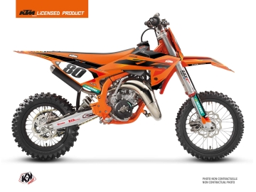 ktm dirt bike origin k25 graphic kit orange | Kutvek