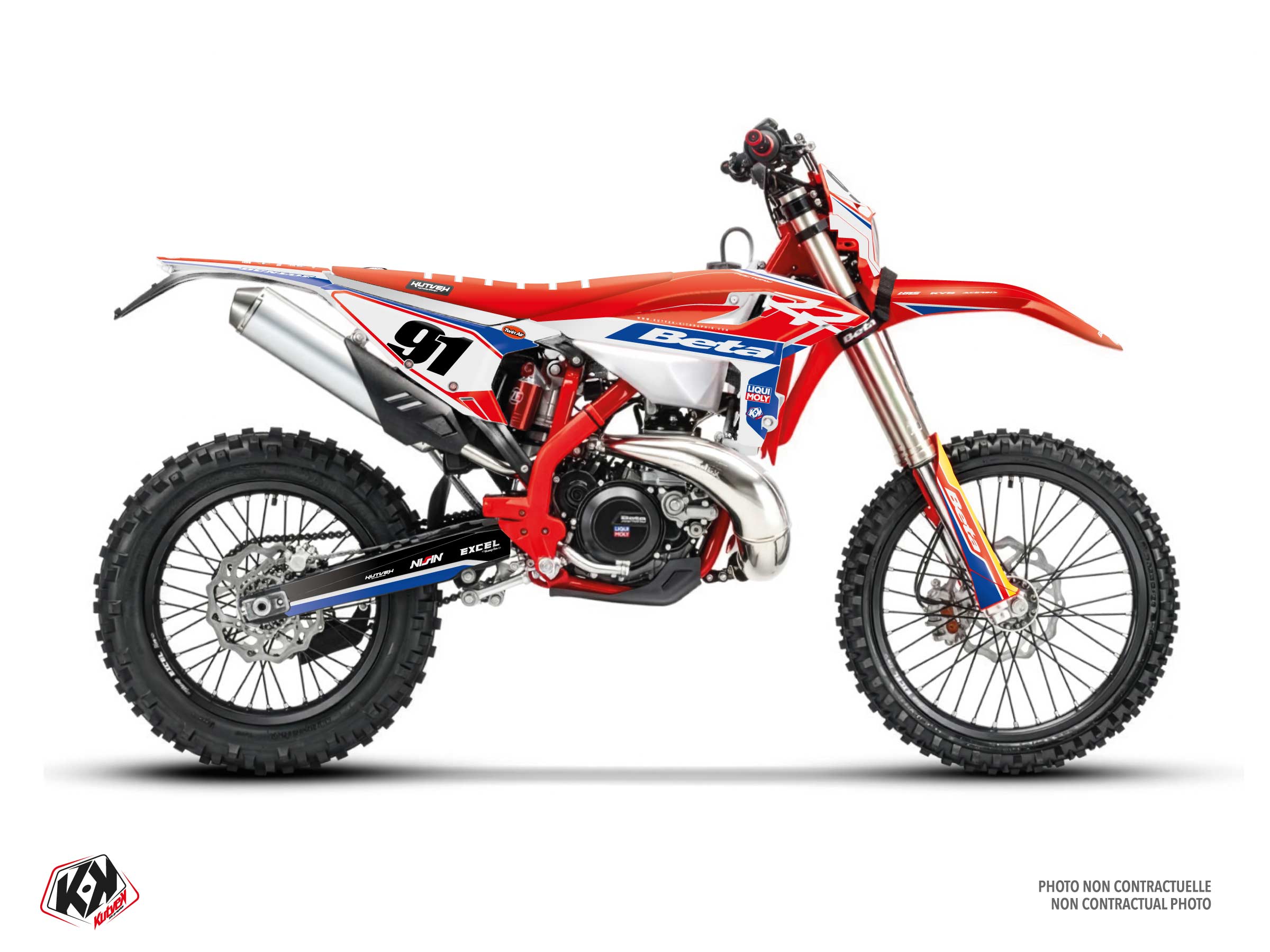beta dirt bike origin k26.1  graphic kit red