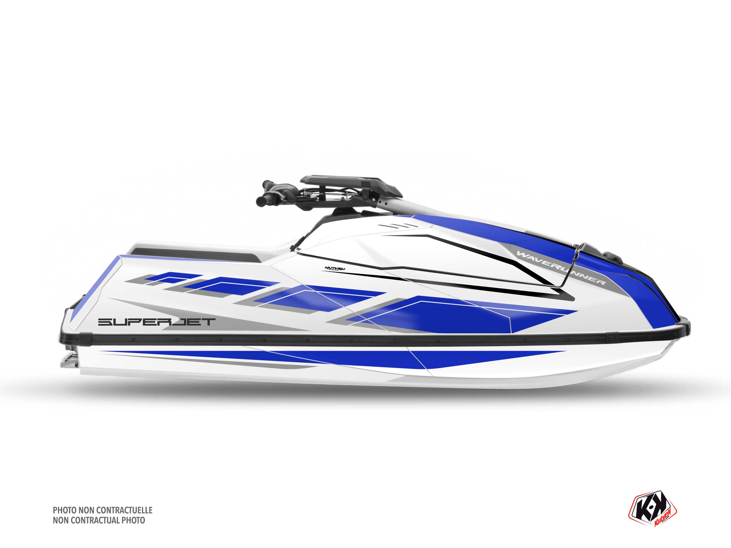 yamaha jet-ski perf  graphic kit white