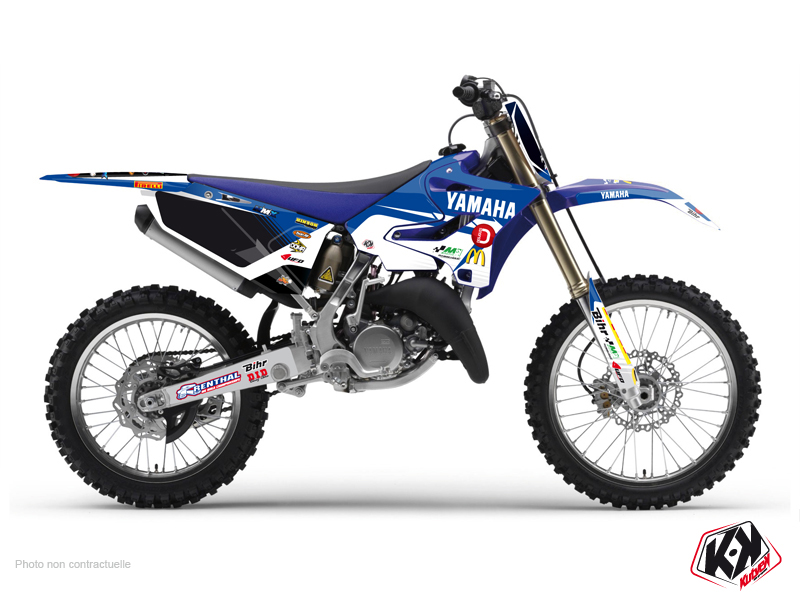 Yamaha 125 YZ Dirt Bike Replica Team Pichon Graphic Kit 2015