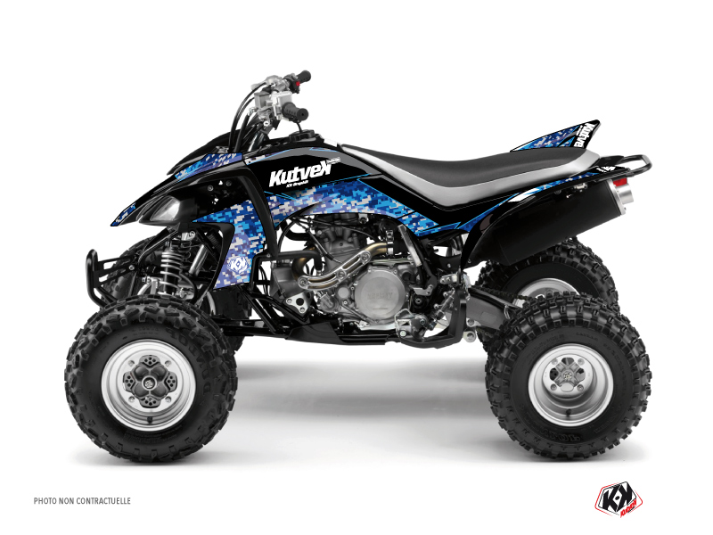 Yamaha 450 YFZ ATV Predator Graphic Kit Blue