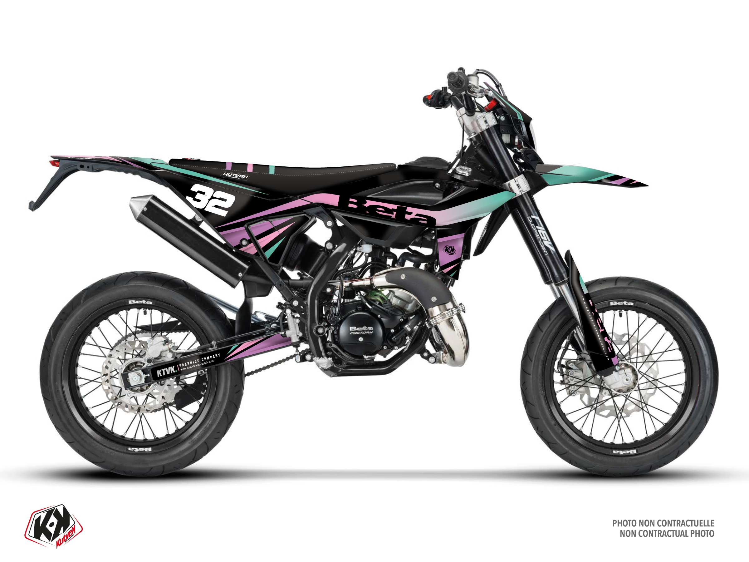 beta 50cc prisma  graphic kit black