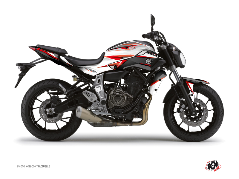 Kit Déco Moto Profil Yamaha MT 07 Rouge