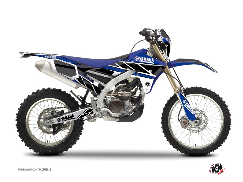 yamaha dirt bike replica  graphic kit blue