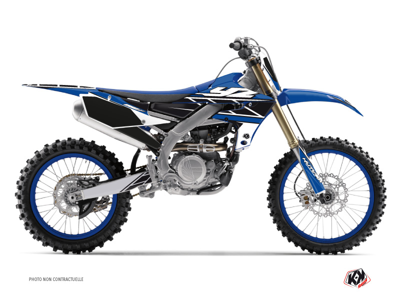 Kit Déco Moto Cross Replica Yamaha 250 YZF Bleu