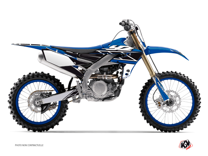 Yamaha 450 YZF Dirt Bike Replica Graphic Kit Blue