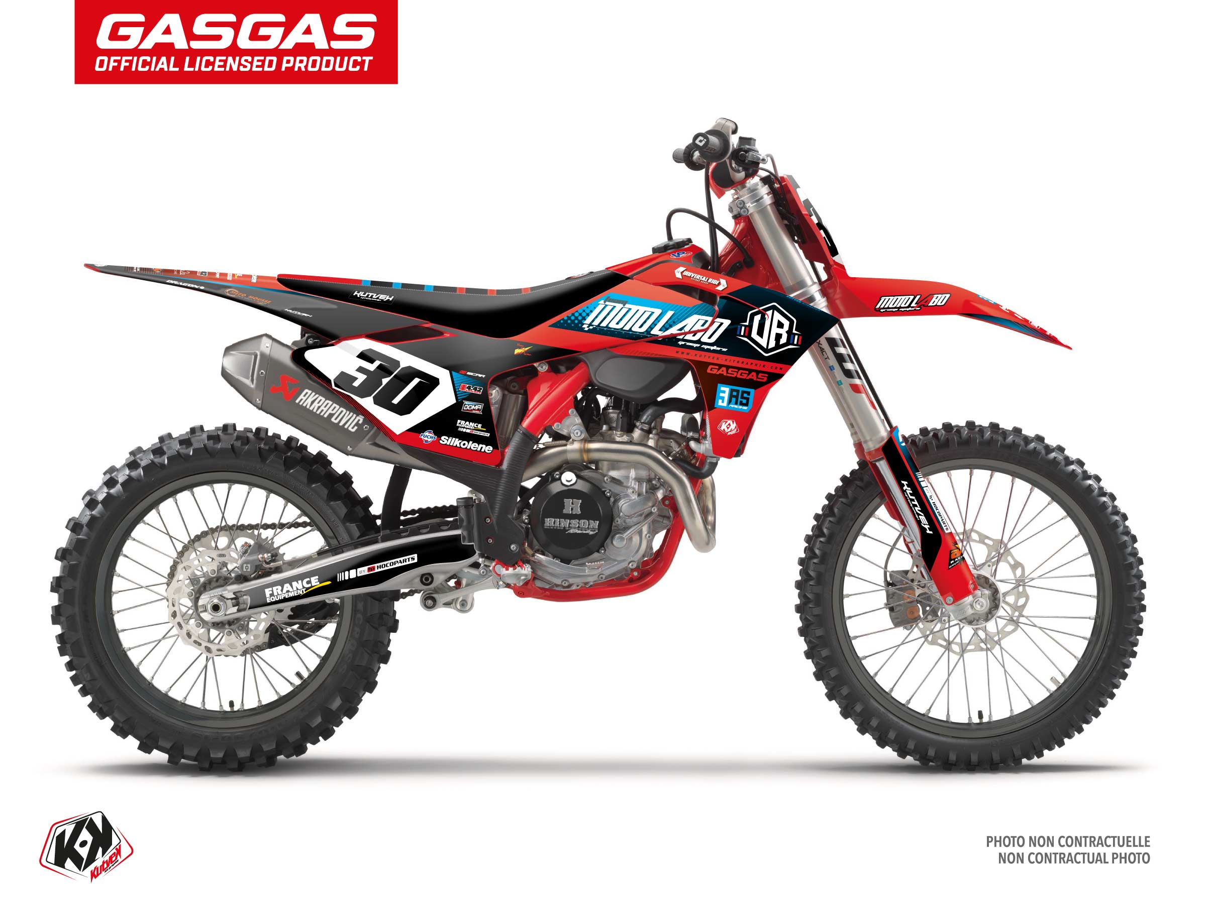 kit déco motocross gasgas replica arthur annelot k26  