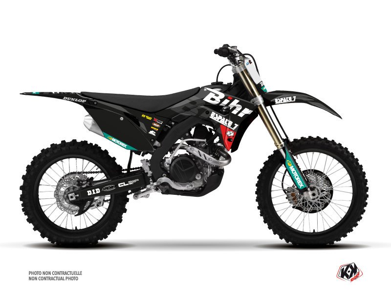 honda dirt bike replica bihr  graphic kit 