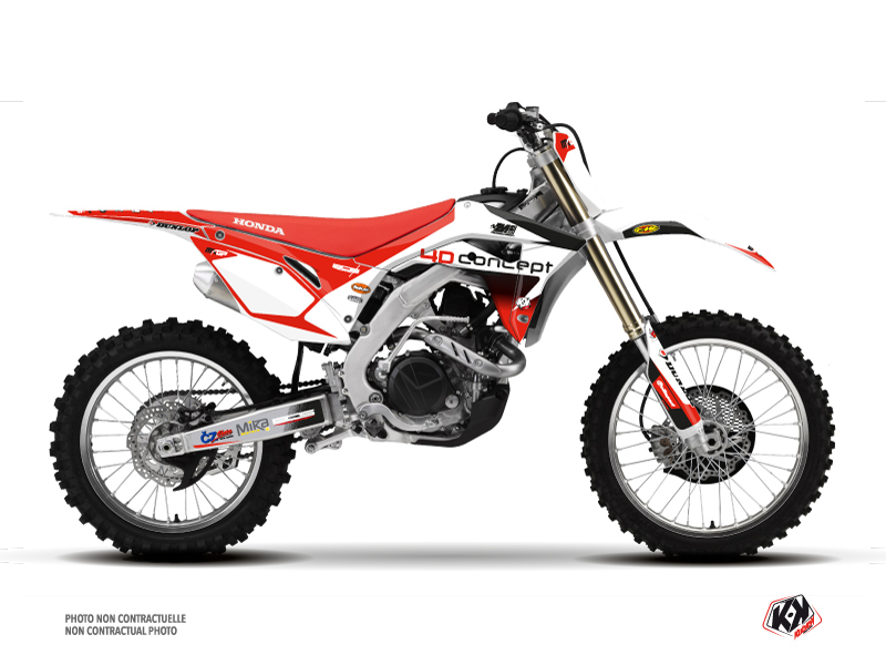 honda dirt bike replica bos  graphic kit 