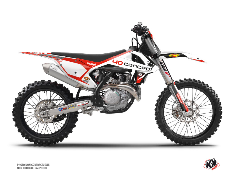 kit déco motocross ktm replica bos  