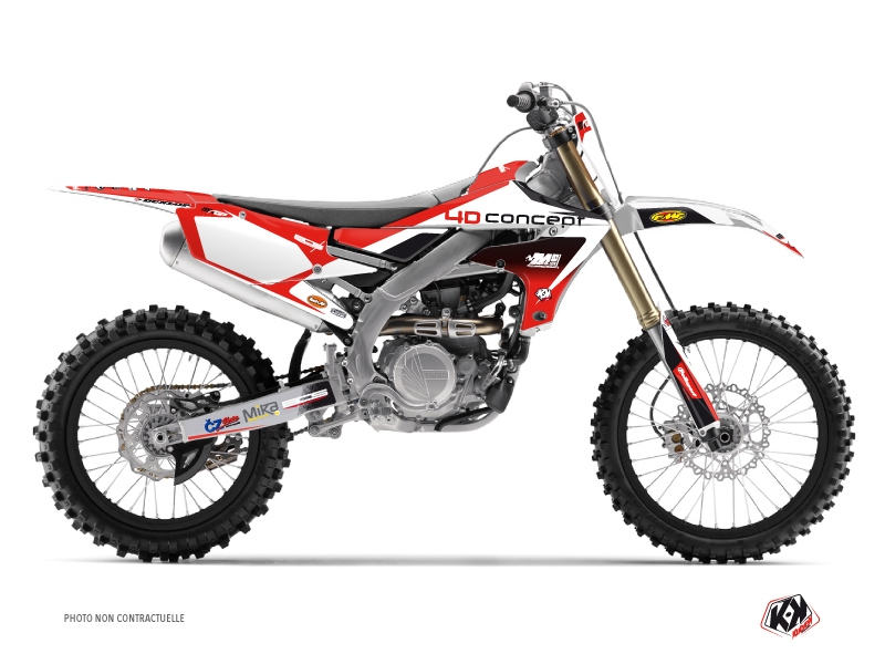 yamaha dirt bike replica bos  graphic kit 