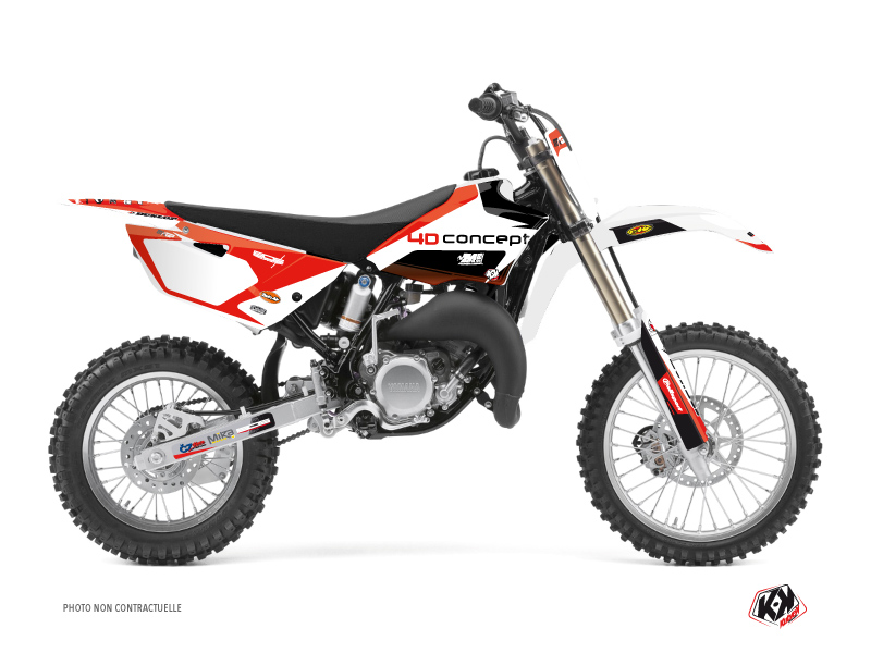 yamaha dirt bike replica bos  graphic kit 