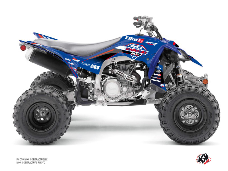 Yamaha 450 YFZ R ATV Replica By Rapport K20 Graphic Kit Blue Red