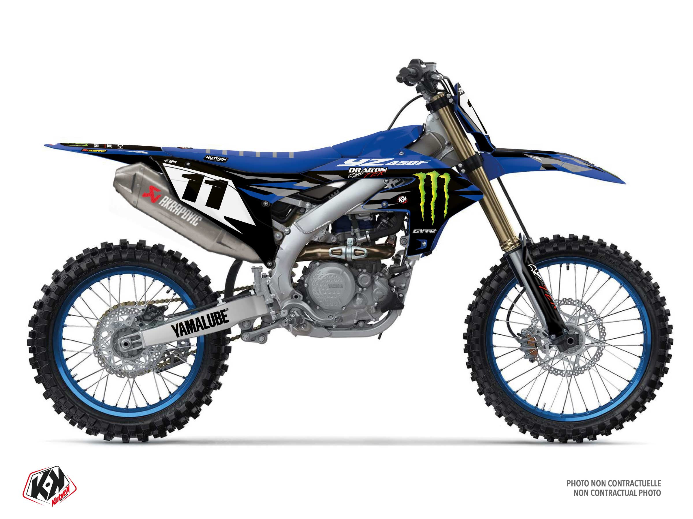 yamaha dirt bike replica drag'on k26  graphic kit 