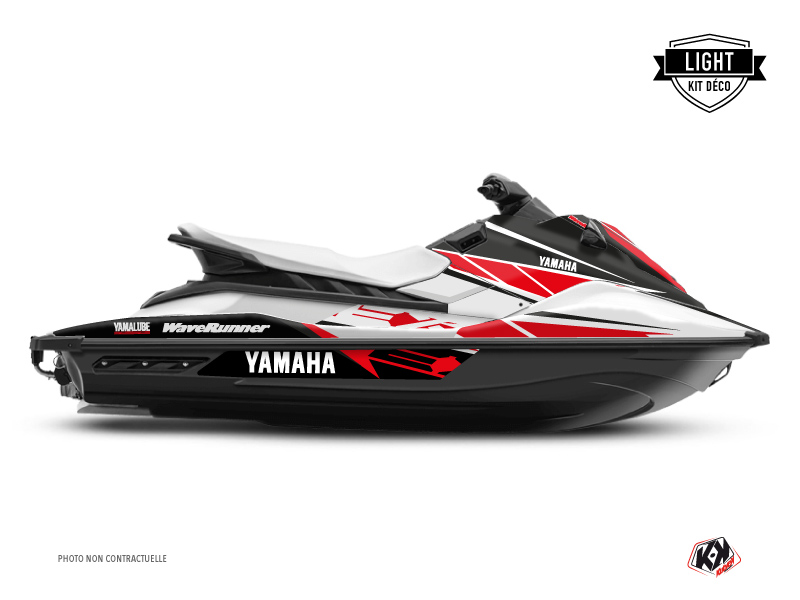 Yamaha EX Jet-Ski Replica Graphic Kit White Red LIGHT