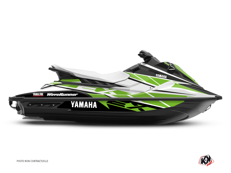 yamaha jet-ski replica  graphic kit white-green