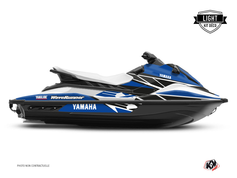 Kit Déco JetSki Replica Yamaha EX Bleu LIGHT Kutvek