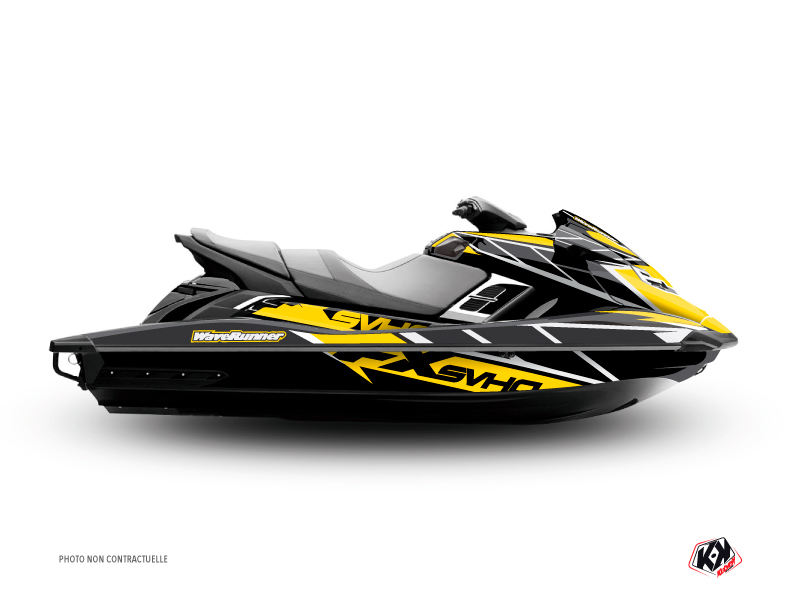 Yamaha FX Jet-Ski Replica Graphic Kit Yellow