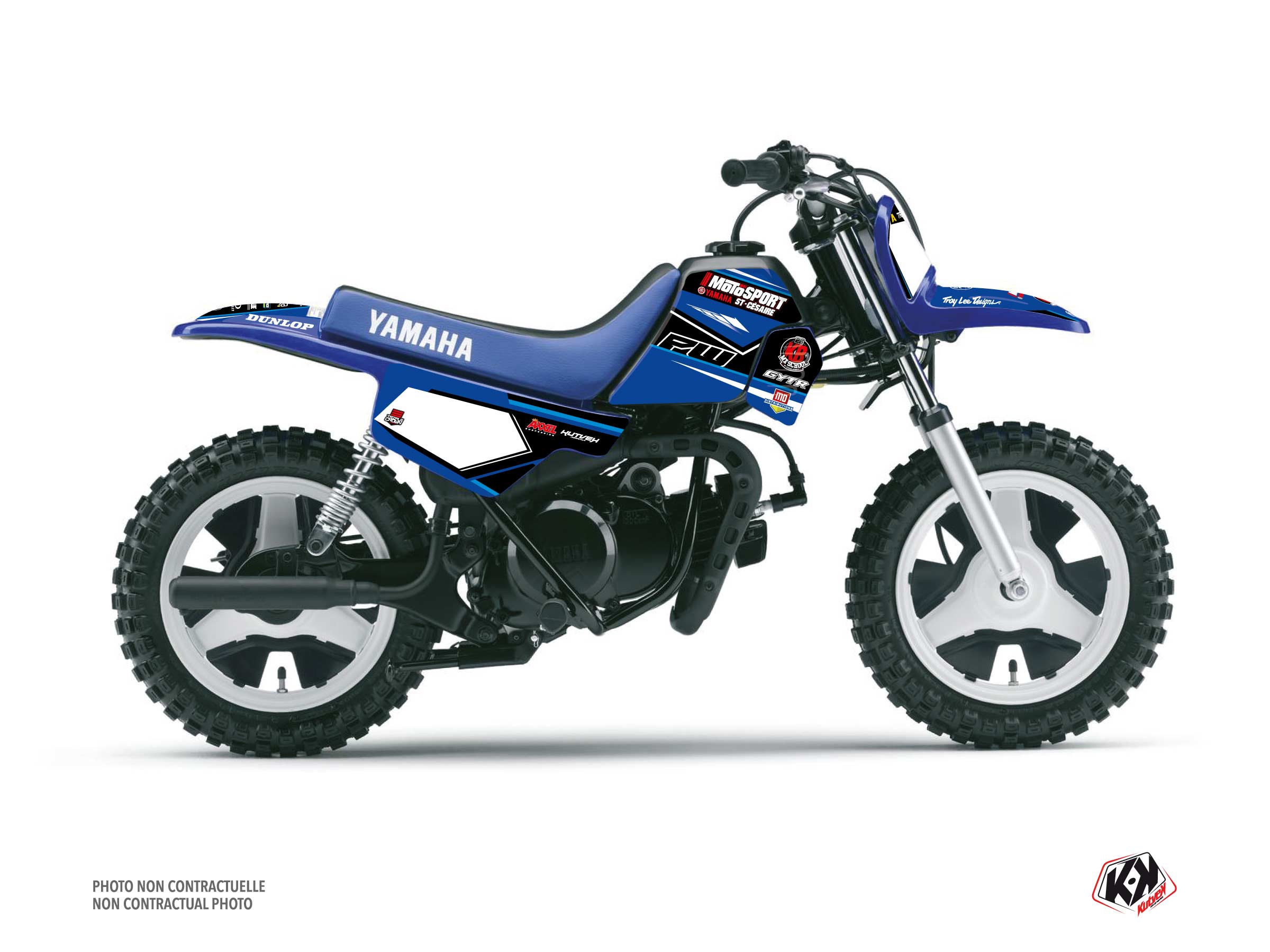 Yamaha PW 50 Dirt Bike Replica Kaven Benoit K21 Graphic Kit