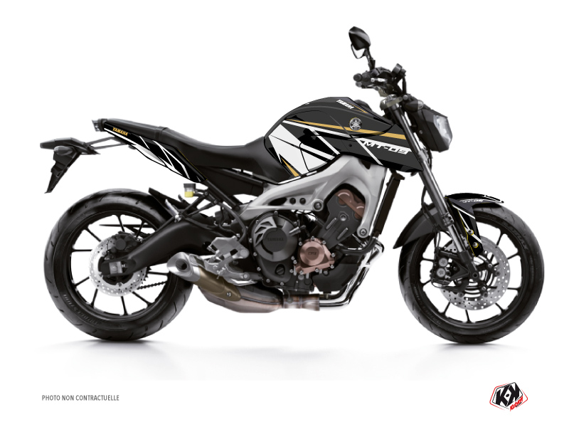 Kit Déco Moto Replica Yamaha MT 09 Marron