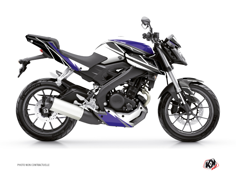 Kit Déco Moto Replica Yamaha MT 125 Bleu