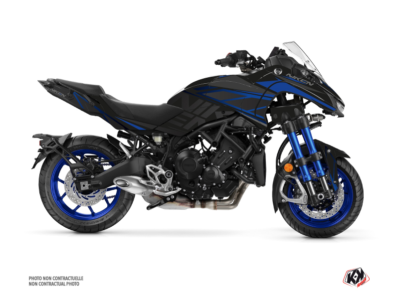 Kit Déco Moto Replica Yamaha NIKEN Noir Bleu