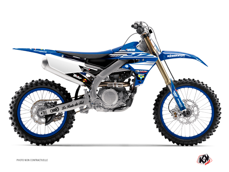 kit déco motocross yamaha replica potisek 2018-2019  