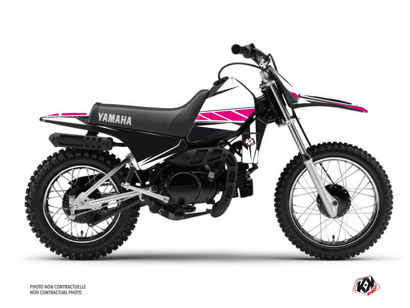 Yamaha PW 80 Dirt Bike Replica Graphic Kit Pink
