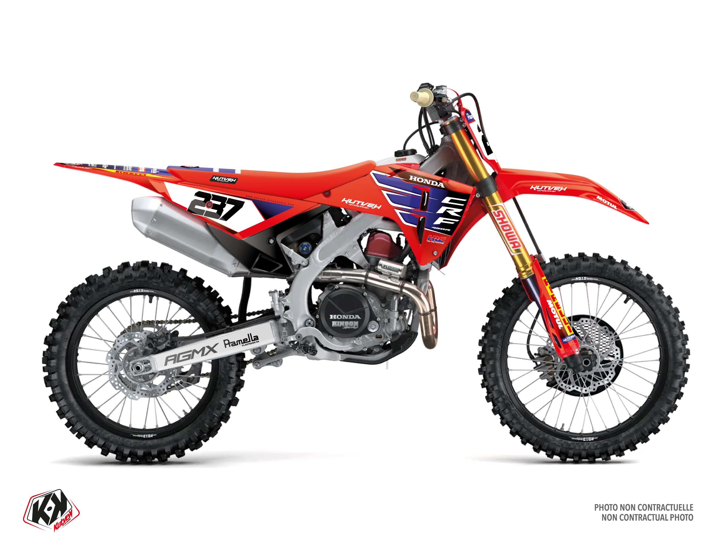 honda dirt bike replica ramella k26  graphic kit 