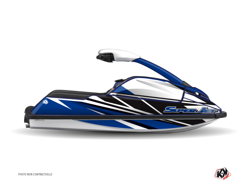 Kit Déco Jet-Ski Replica Yamaha Superjet Bleu