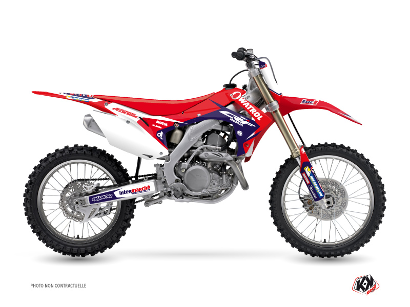 honda dirt bike replica team luc1 2017  graphic kit 
