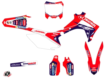 honda dirt bike replica team luc1 2017 graphic kit | Kutvek