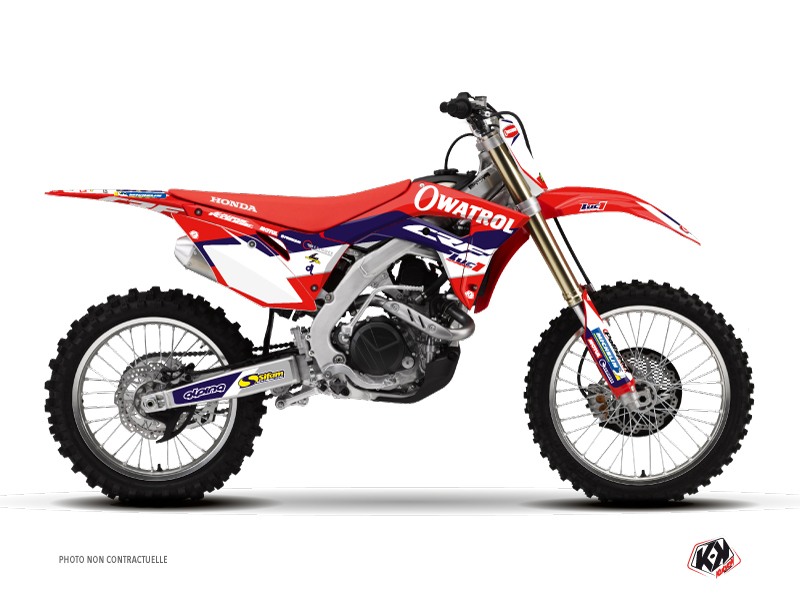kit déco motocross honda replica team luc1 2018  