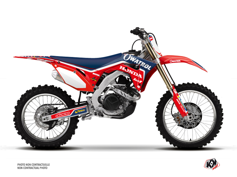 kit déco motocross honda replica team luc1 2019  