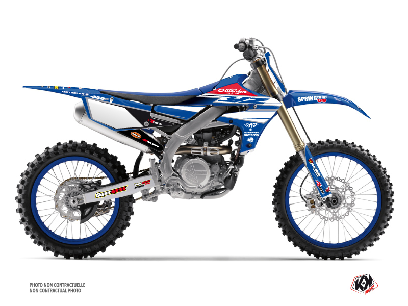 kit déco motocross yamaha replica team outsiders 2018  