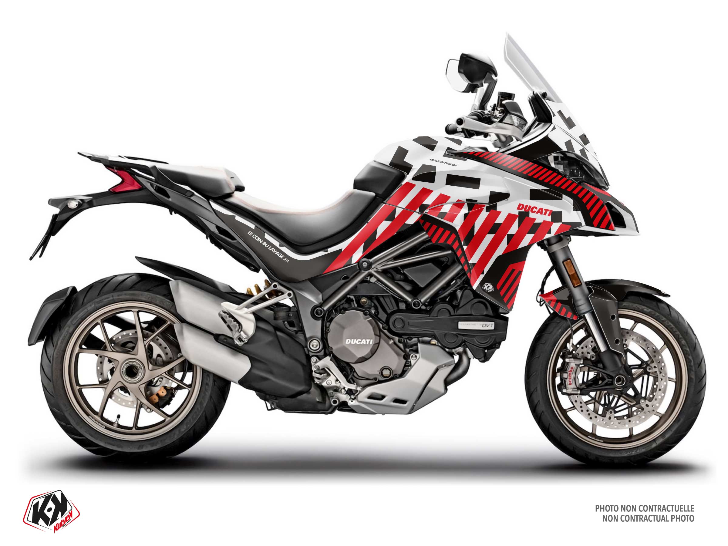 ducati street bike replica thehusq k25  graphic kit 