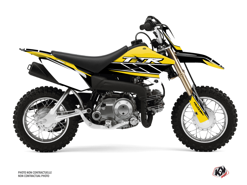 Yamaha TTR 50 Dirt Bike Replica Graphic Kit Yellow