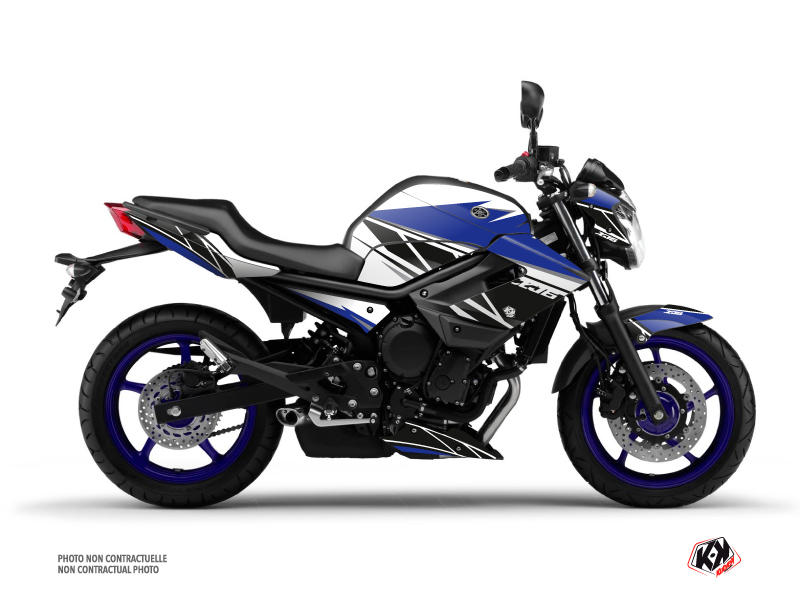 Kit Déco Moto Replica Yamaha XJ6 Bleu