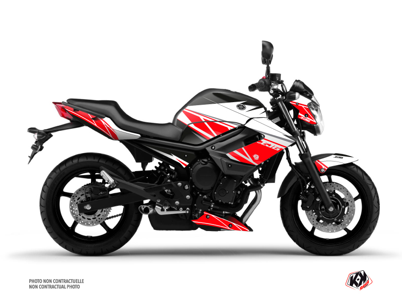 Kit Déco Moto Replica Yamaha XJ6 Rouge