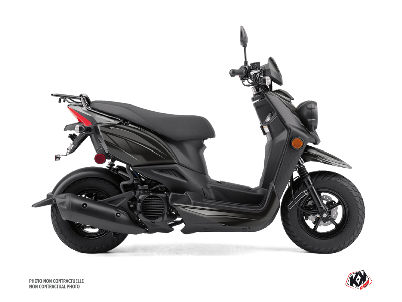 yamaha scooter replica  graphic kit black-grey