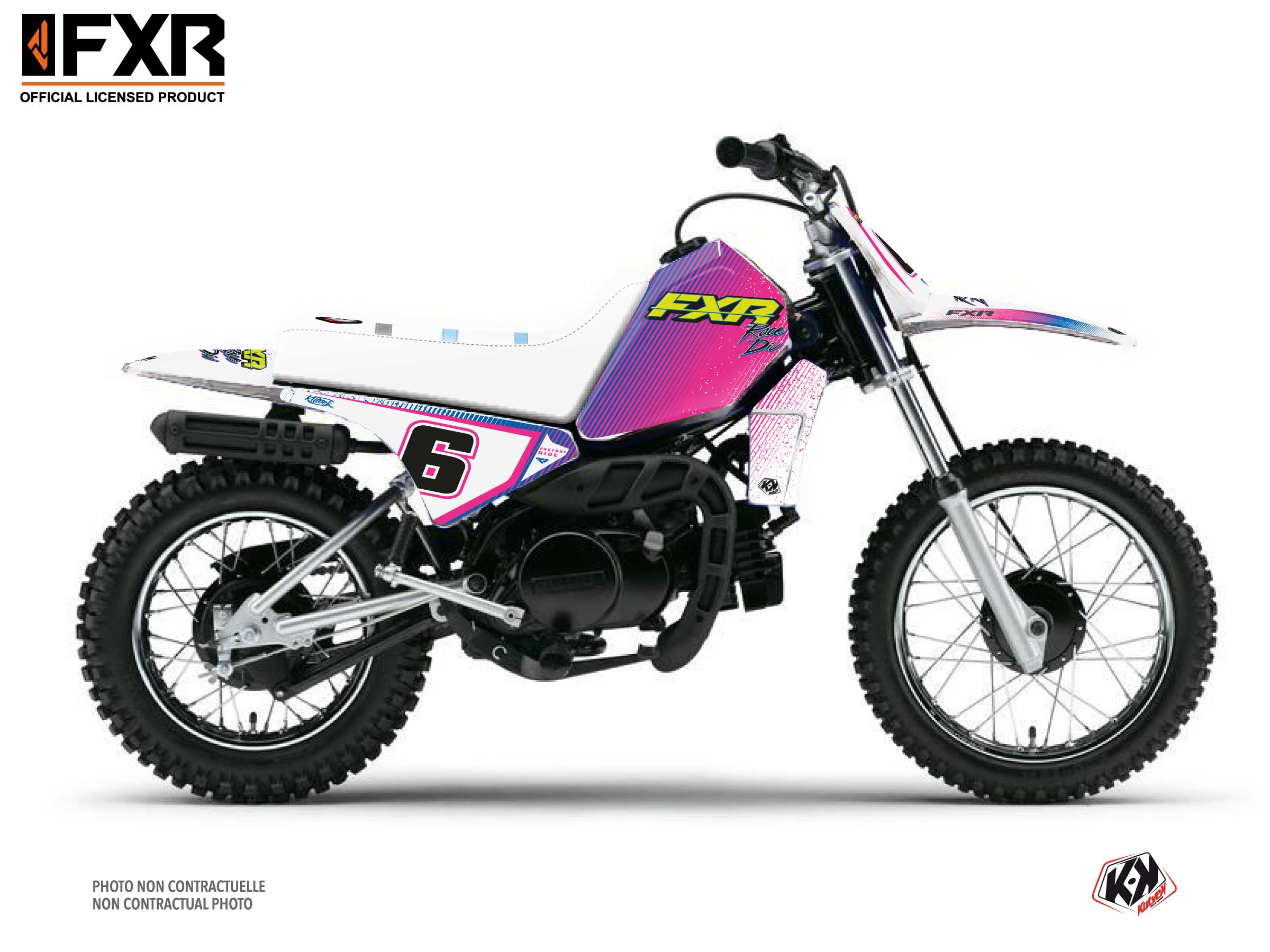 Yamaha Pw 80 Dirt Bike Fxr Retro Graphic Kit
