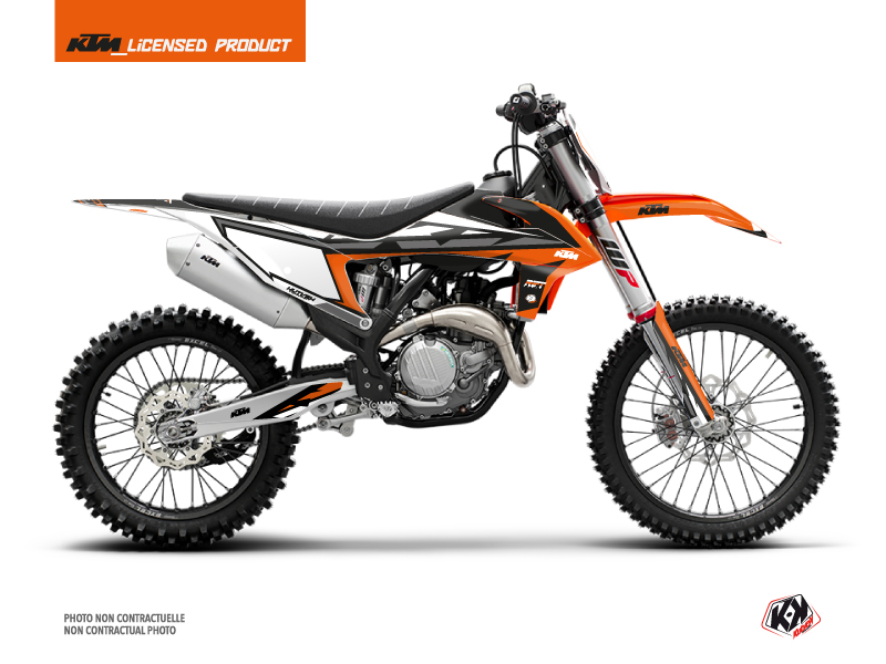 KTM 300 XC Dirt Bike Rift Graphic Kit Orange Black